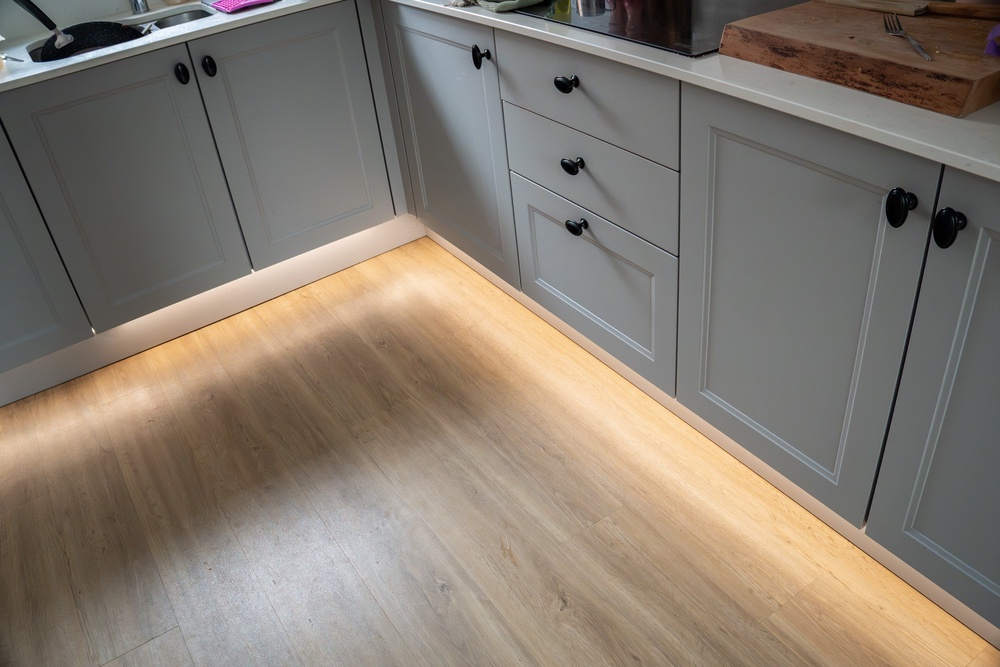 LED light strips are a great way to add some ambient lighting to your home (Alistair Charlton/The Independent)