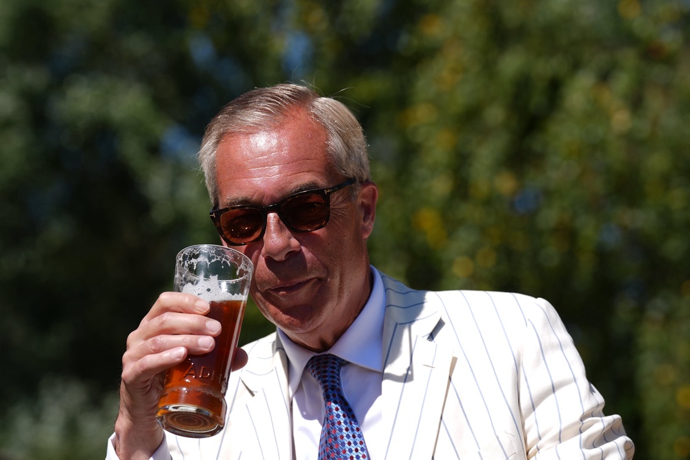 Mr Farage has faced questions over the summer about Reform’s finances, as well as £5 million he received from a cryptocurrency billionaire (Joe Giddens/PA) (PA Wire)