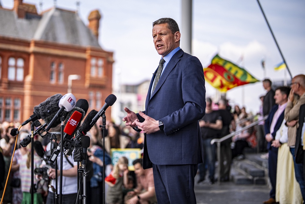 Plaid Cymru leader Rhun ap Iorwerth said ‘it is time now to move forward with a devolution of policing and justice’ (Ben Birchall/PA) (PA Wire)