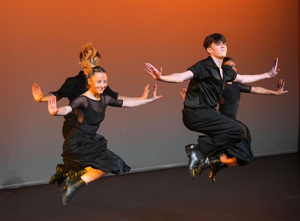 Dancers performing for the Queen (Yui Mok/PA) (PA Wire)