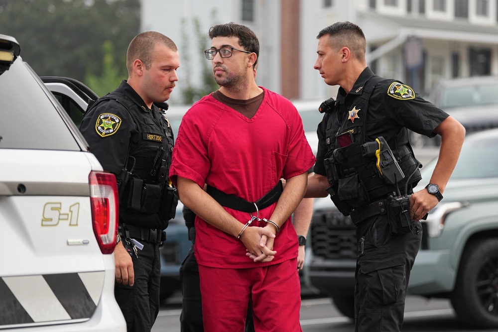 Abbatiello, a 24-year-old from Westbury, New York, can not have contact with witnesses and must live with his parents (AP)
