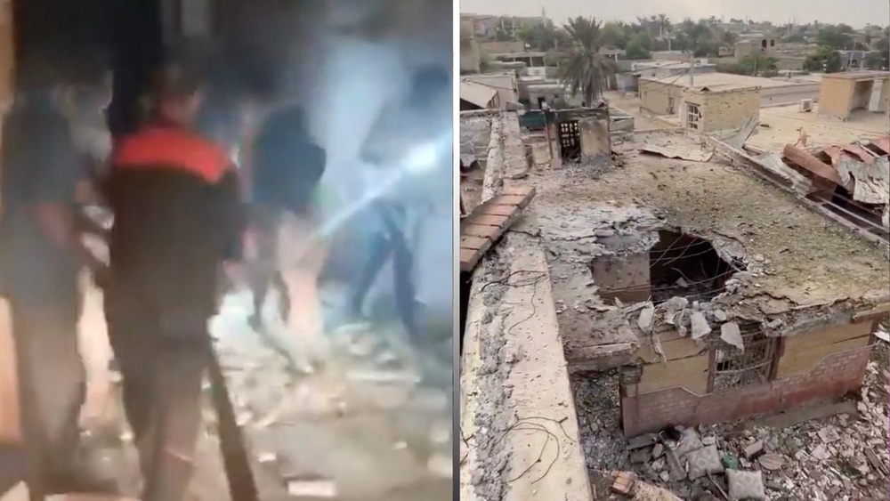 US airstrike hits home where wedding celebration was taking place, Iran says (Iranian Red Crescent Society)