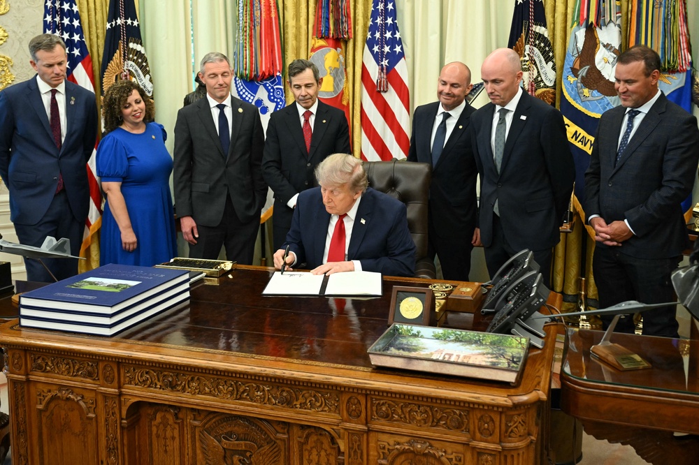 President Trump and Republican leaders in Utah argue the monuments were oversized and should be open to new forms of use such as mining (AFP/Getty)
