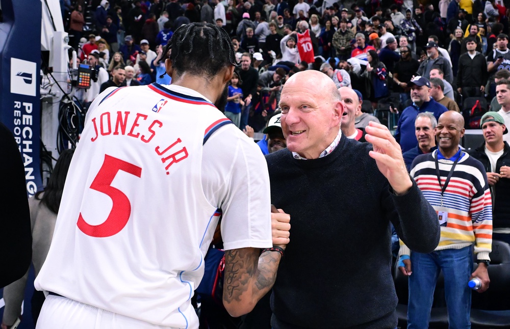Los Angeles Clippers owner Steve Ballmer is suspended for a year (Getty)