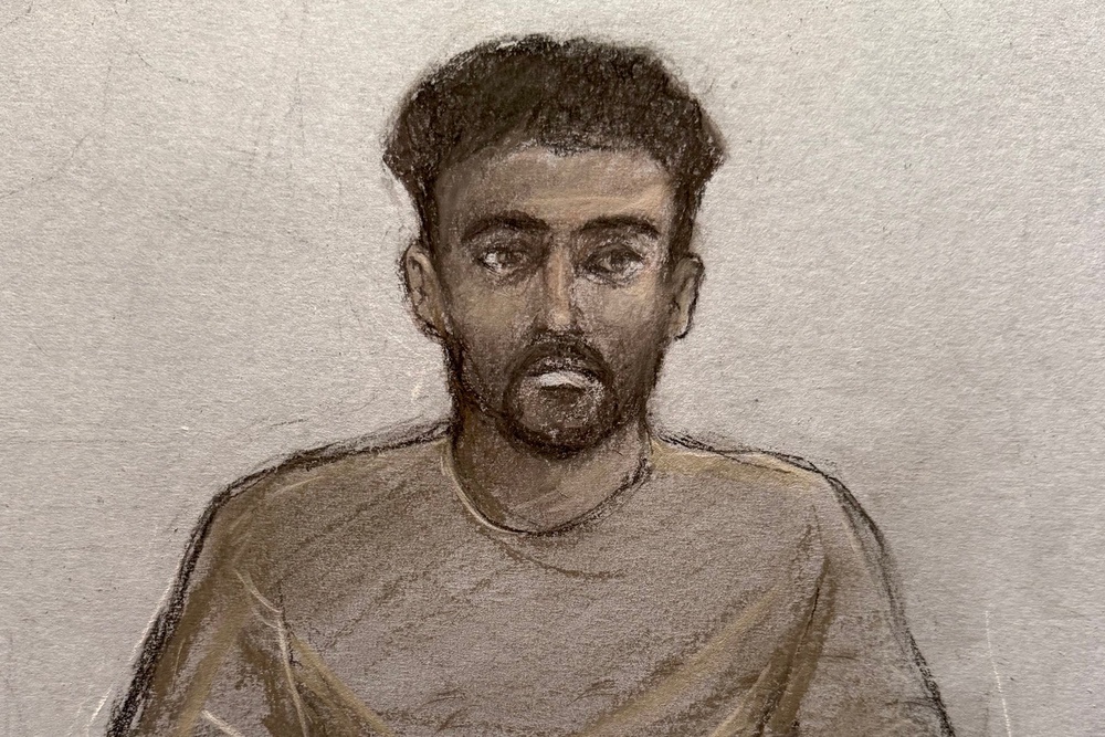Jaden Wright pleaded not guilty to two counts of murder at Teesside Crown Court when he appeared by video link from prison on Wednesday (PA)