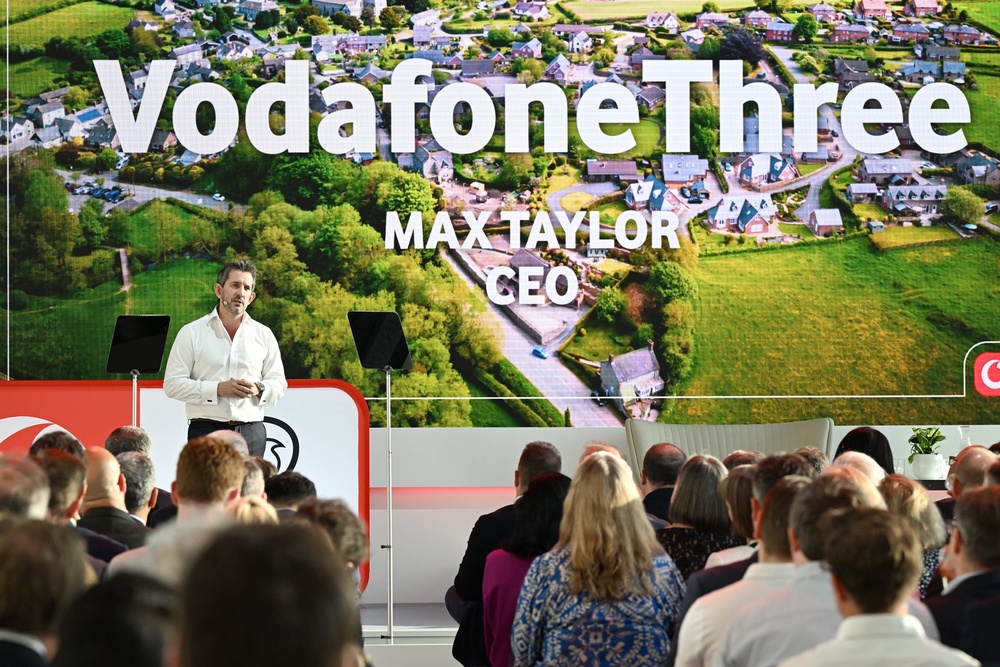 Max Taylor, CEO of VodafoneThree (Matt Crossick Media Assignments) (PA Archive)