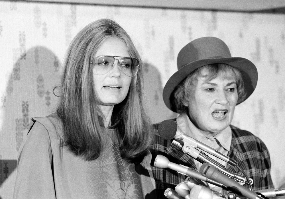 Tributes to Steinem (left) have poured in (AP)