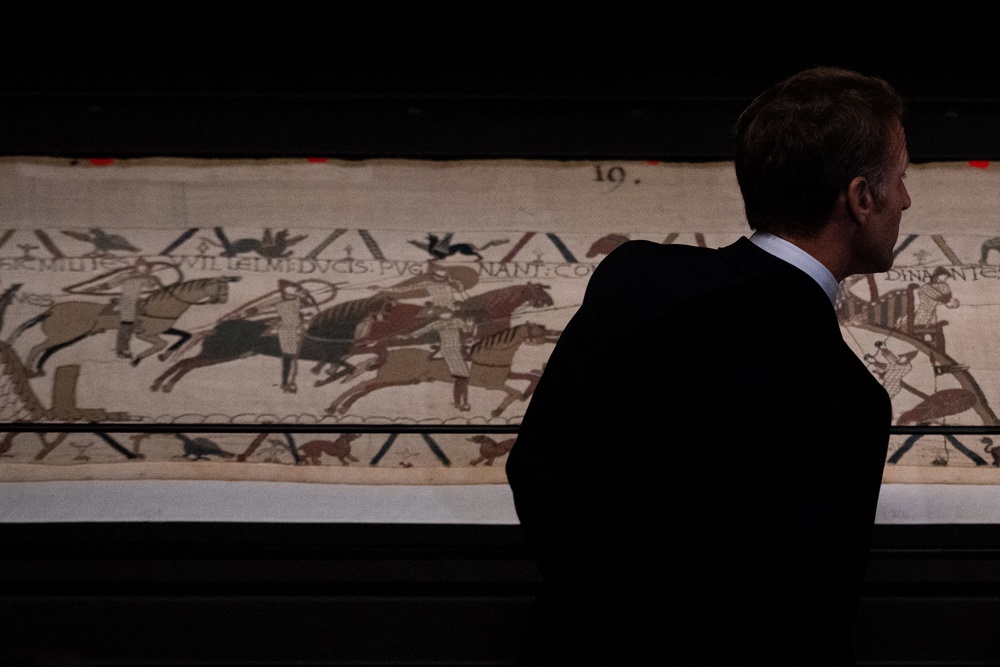 The tapestry will be on display until July next year (AFP/Getty)