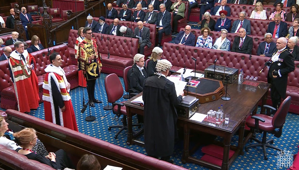 Lord Sarwar is a trade minister in Andy Burnham’s Government (House of Lords/UK Parliament/PA) (House of Lords/UK Parliament)