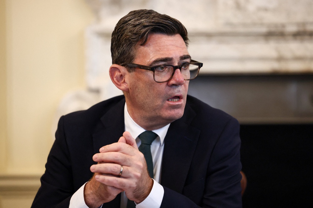 Andy Burnham is under pressure to increase defence spending (Getty)