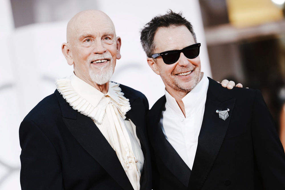 Malkovich and Rockwell at the 2026 Venice Film Festival (Getty)