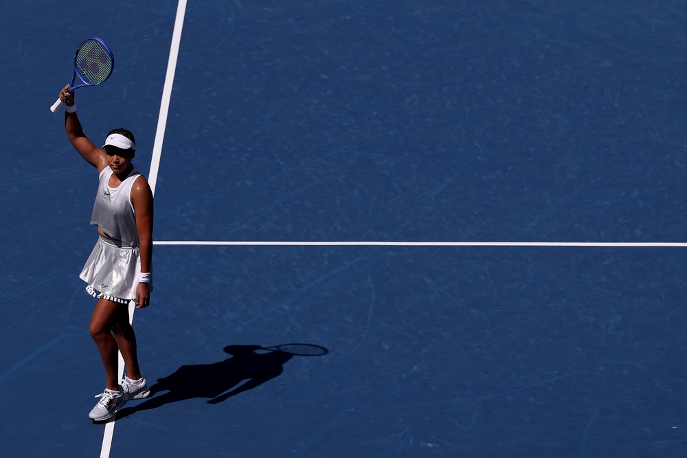 Naomi Osaka has urged influencers to learn the rules of tennis etiquette for spectators (Getty)
