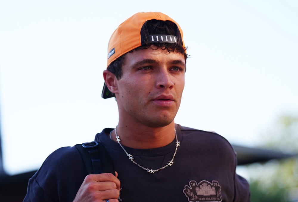 Lando Norris is bidding for a hat-trick of victories (Bradley Collyer/PA) (PA Wire)