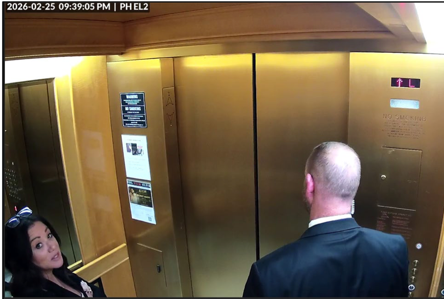 Hotel surveillance footage and other records ‘corroborated the unusually close nature of the relationship’ between Chavez-DeRemer and her bodyguard, the report says (Department of Labor Office of Inspector General)