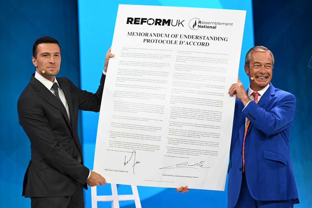 Image from: Nigel Farage latest: Reform leader battles to contain donations scandal fallout as probe expected to widen