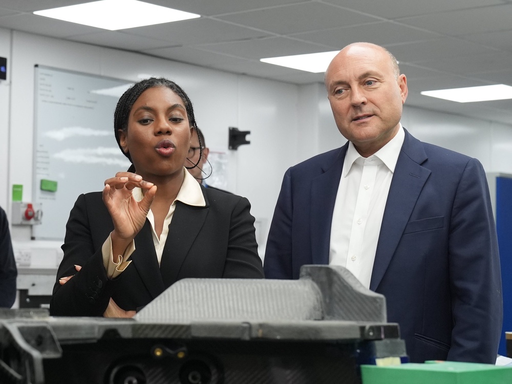 Kemi Badenoch appointed Griffith as shadow chancellor in August (PA)