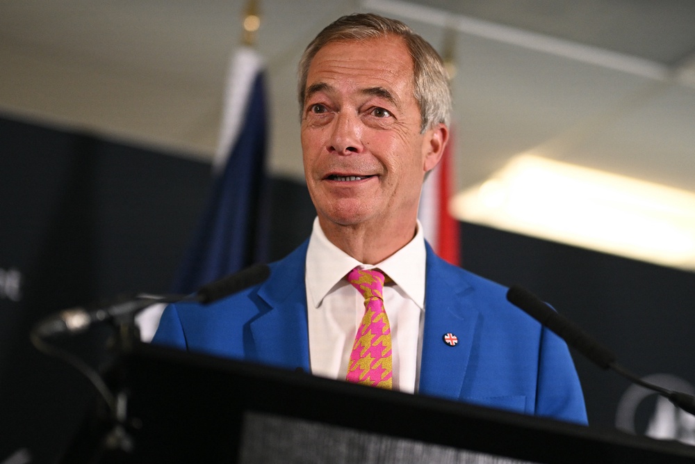 Farage described the remarks as ‘loose pub talk, including a couple of boasts that simply were not true’ (AFP/Getty)