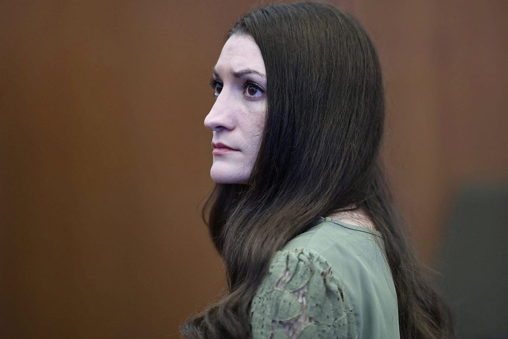 Lindsay Clancy looks on as Judge William Sullivan has declared a mistrial in Plymouth, U.S., September 4, 2026 (Reuters)