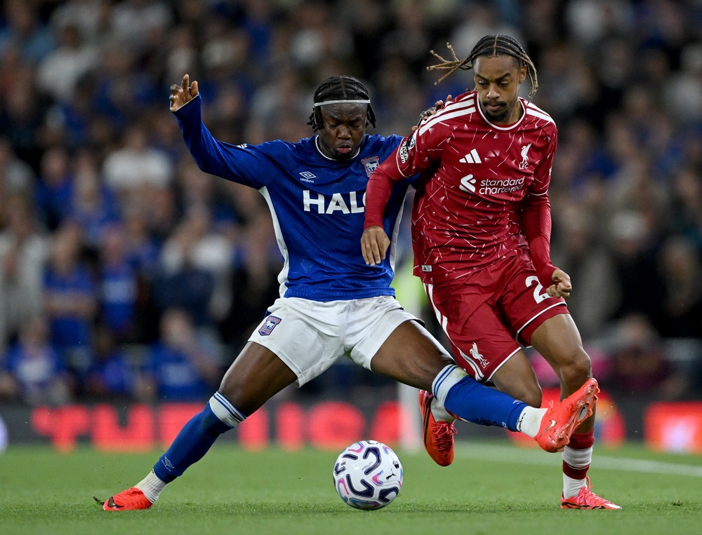 Bradley Barcola made his Liverpool debut after his £123m move (Getty)