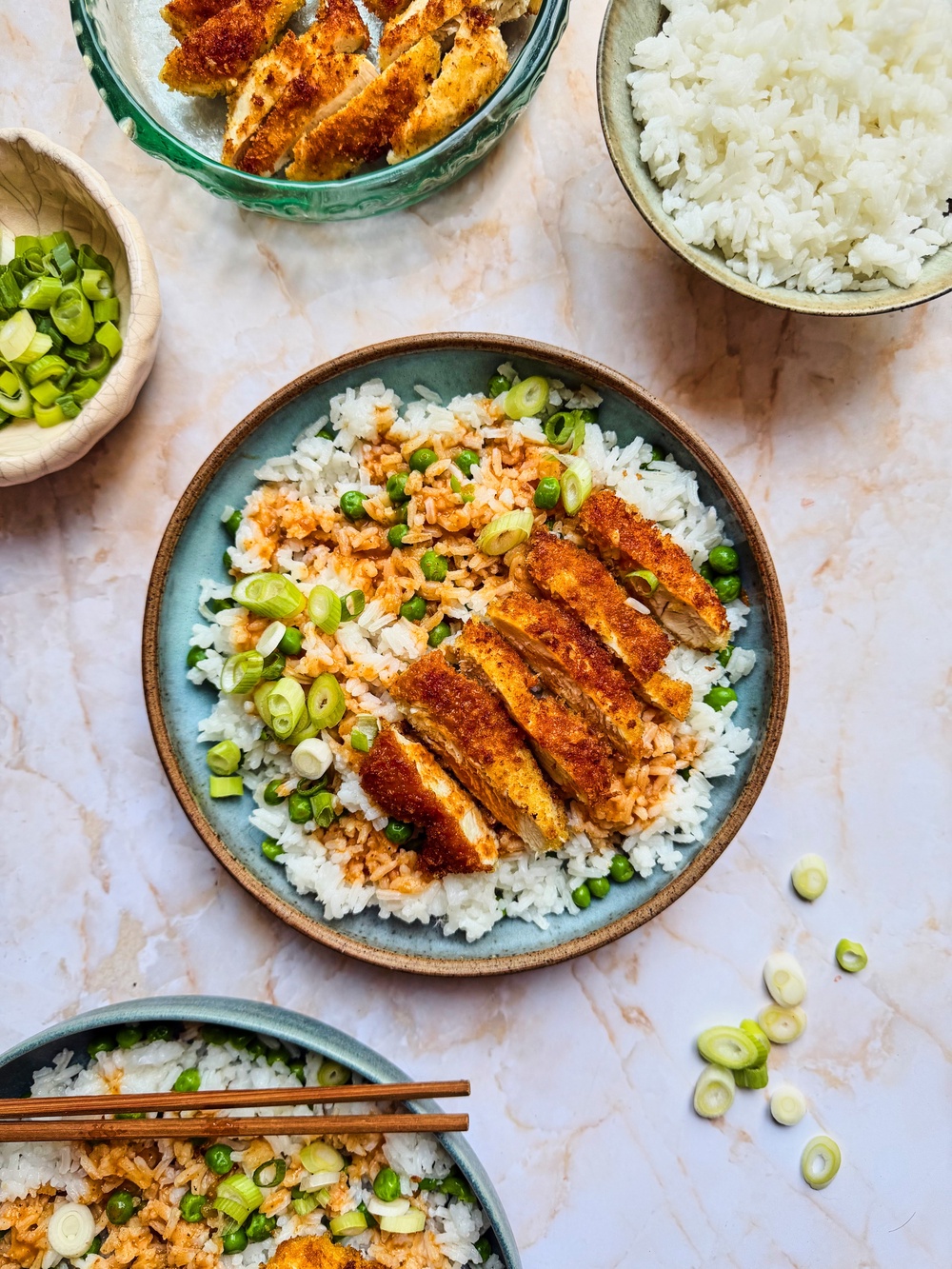 Crispy chicken, fluffy rice and a creamy katsu-style curry sauce (The Rice Association)