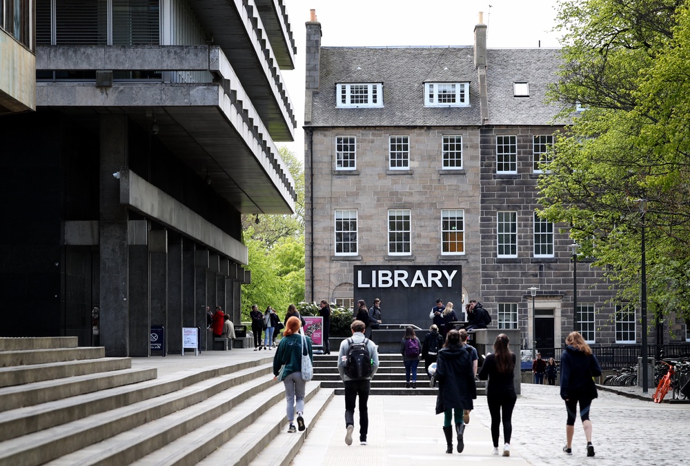 The average debt for Scottish students leaving a university north of the border was £17,990 in 2025 – compared to £53,010 for students leaving English universities. (Jane Barlow/PA)