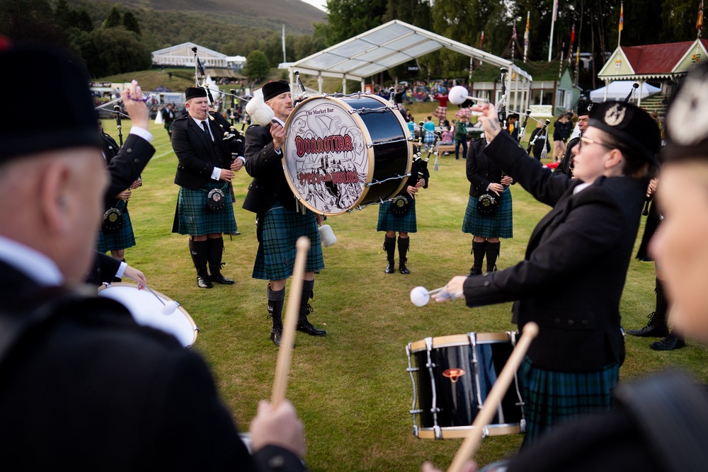 Musicians of all ages take part in the band performances (Aaron Chown/PA) (PA Wire)
