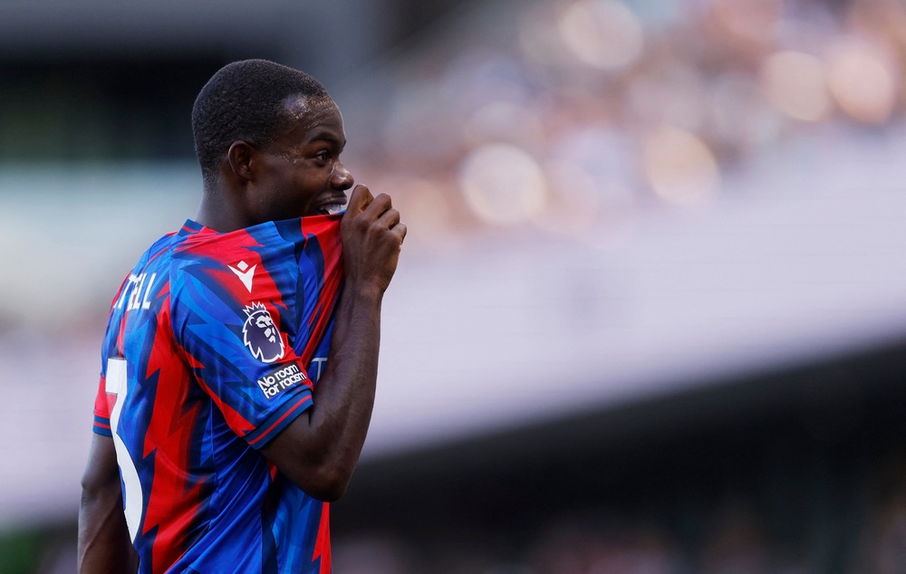 Tyrick Mitchell struck twice for Crystal Palace (Reuters)