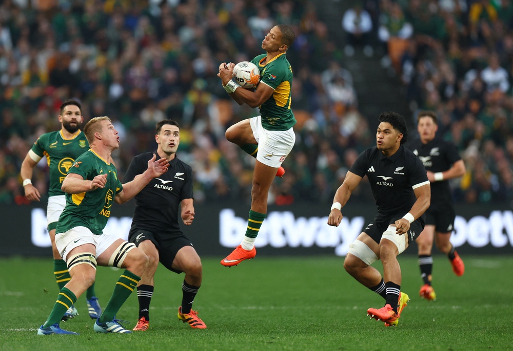 Image from: South Africa v New Zealand LIVE: Latest updates as Springboks and All Blacks battle in Baltimore