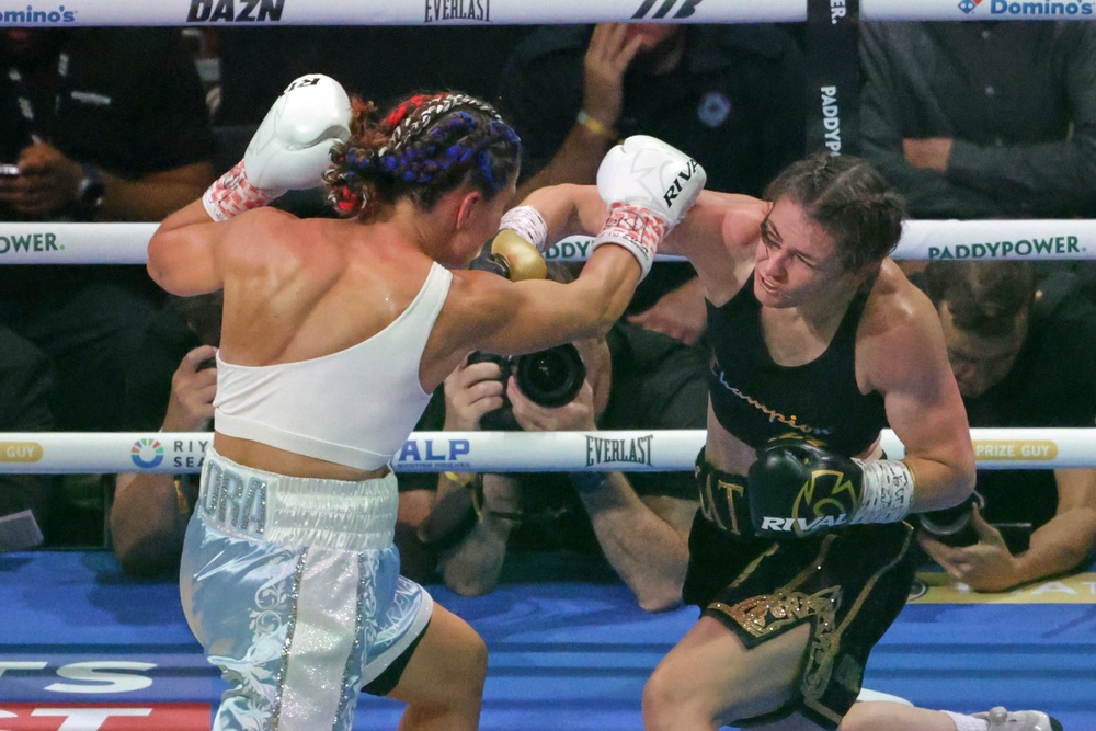 Taylor won easily on the scorecards (AP)