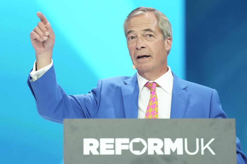 Nigel Farage said criticism of his party was ‘one-sided (PA Wire)