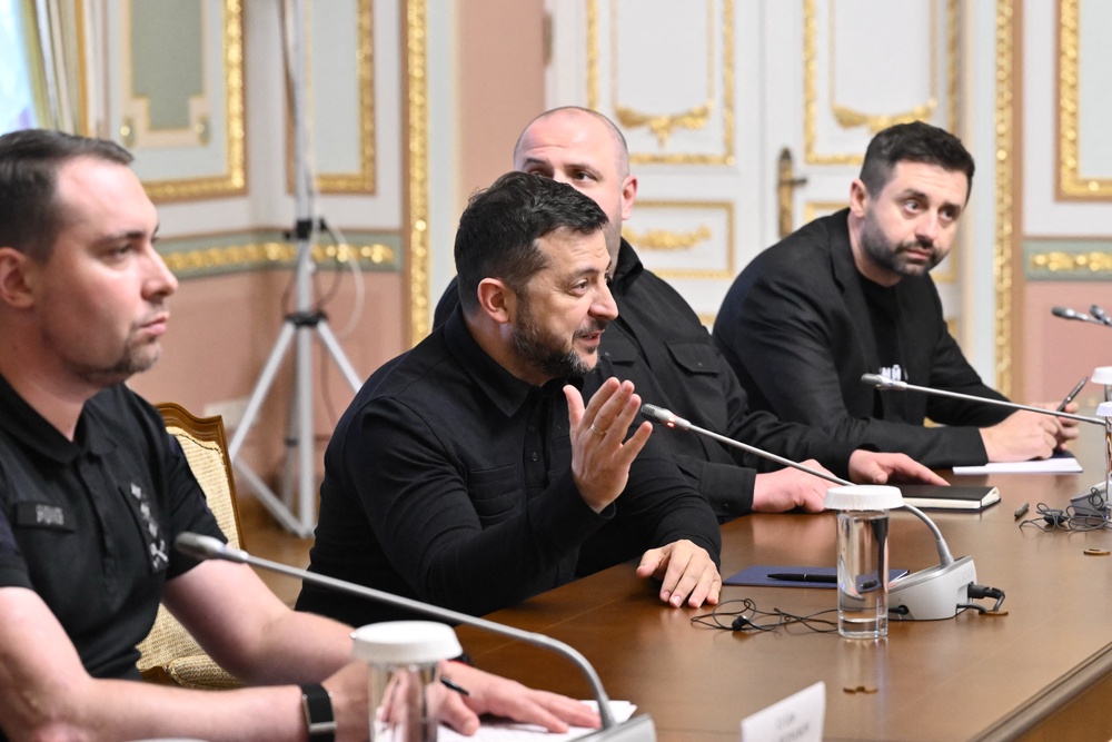 Kyiv officials have made it clear that Moscow is in ‘no position’ to dictate peace terms (AFP/Getty)
