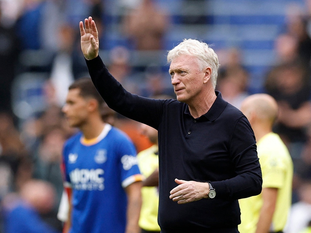 David Moyes could celebrate a hard-fought point (Reuters)