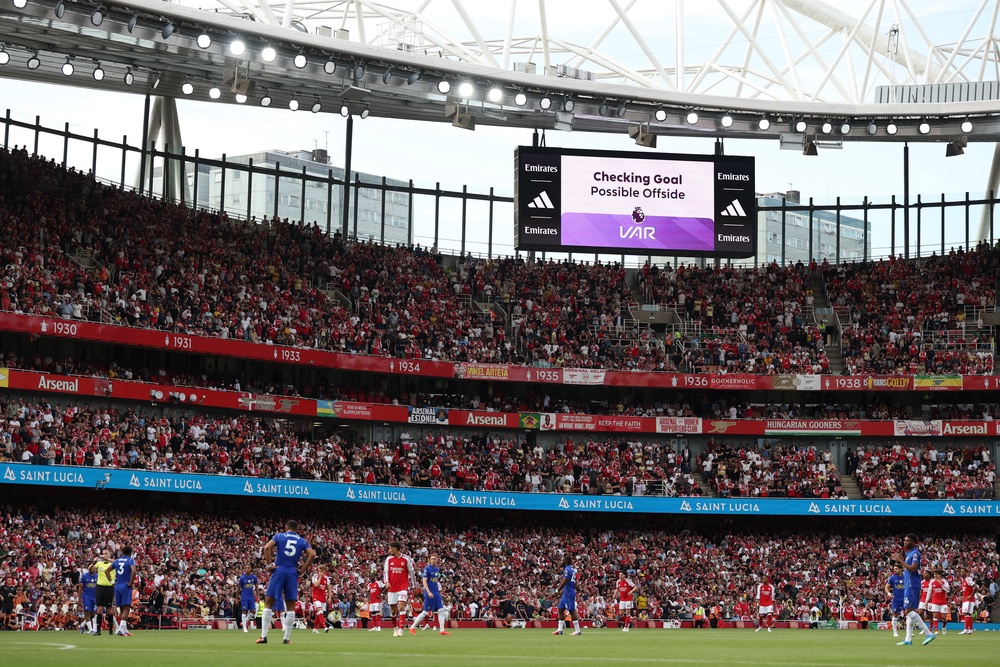 However, the goal was ultimately ruled out for offside (Reuters)