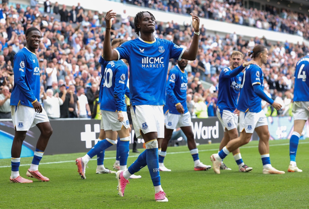 Tyrique George’s first equaliser was a stunning effort (Getty)