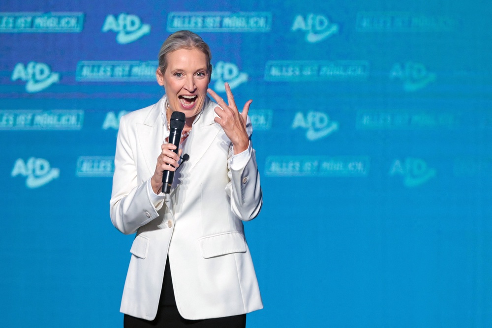 Alternative for Germany (AfD) co-leader Alice Weidel (AFP/Getty)