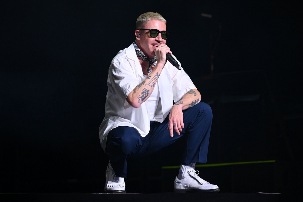 Macklemore released the 2024 song ‘Hind’s Hall’ in support of pro-Palestine protesters at Columbia University (Getty)