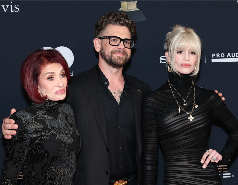 Sharon, Jack and Kelly Osbourne attended an Ozzy tribute at the Grammys (Getty Images)