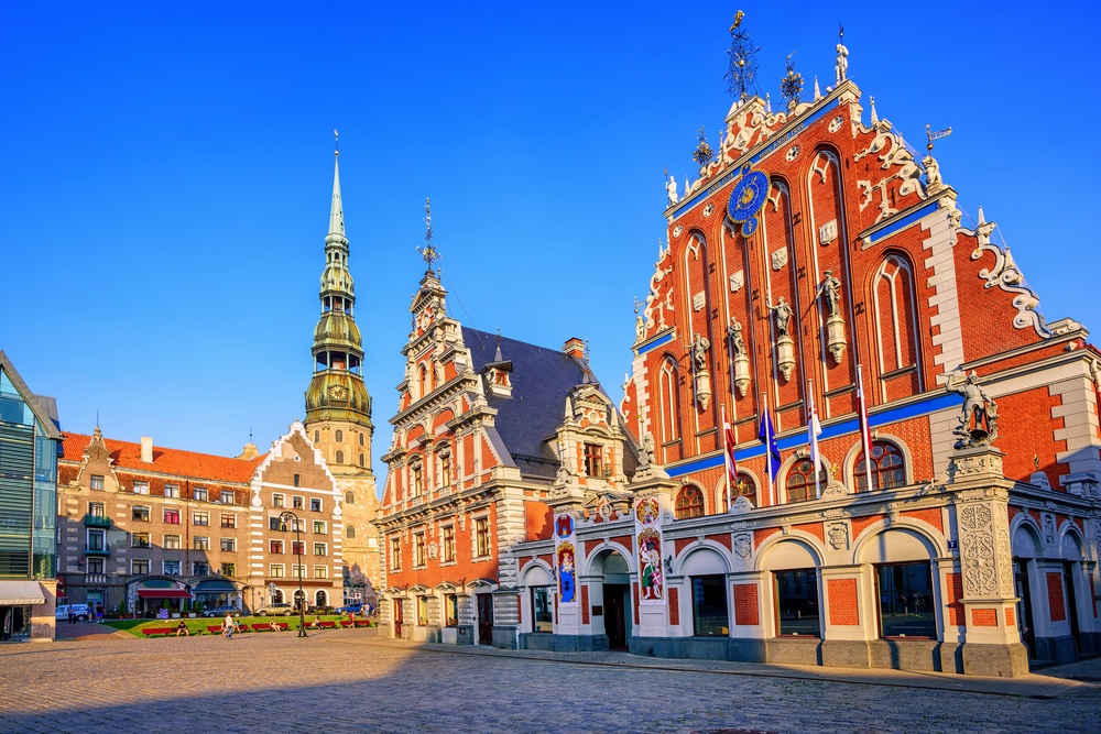 St. Peter’s Church is one of the most recognisable landmarks in Riga (Alamy/PA)
