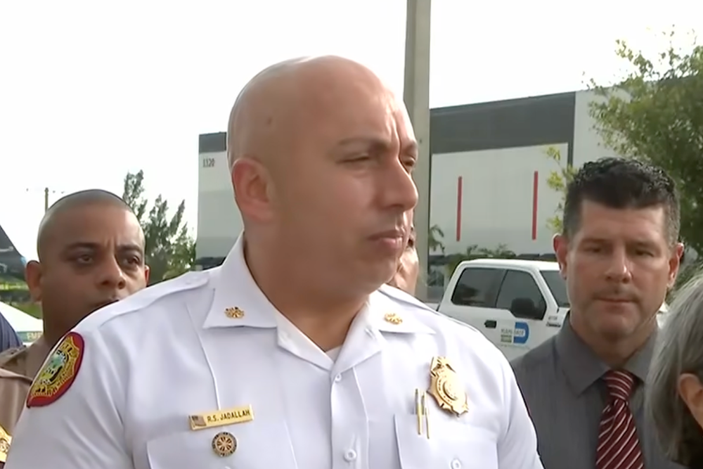 Miami-Dade Fire Rescue Chief Ray Jadallah confirmed that a 'complex' rescue took place to retrieve the pilot and co-pilot (WPLGLocal10)