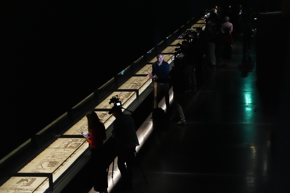 The artefact is considered to be one of the wonders of the medieval world (Jonathan Brady/PA) (PA Wire)