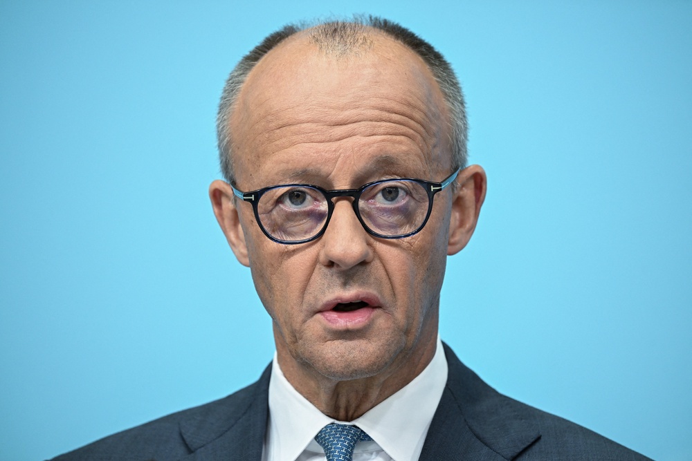 German Chancellor and leader of Germany's Christian Democratic Union (CDU) Friedrich Merz (AFP/Getty)