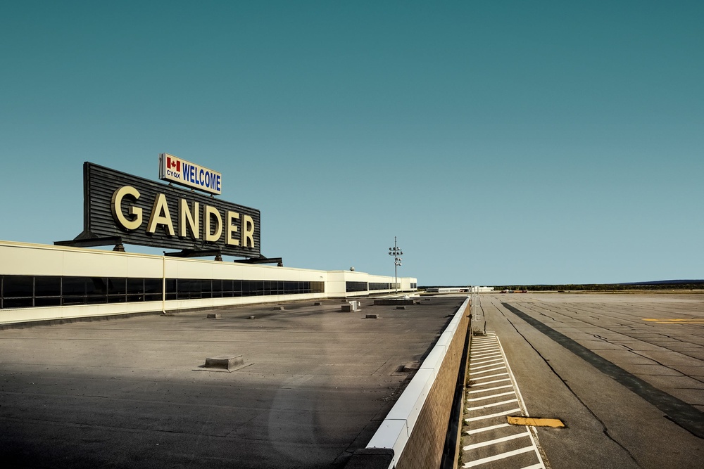 Gander International Airport received more than 250 diverted aircraft on September 11 (Joel Arbez)