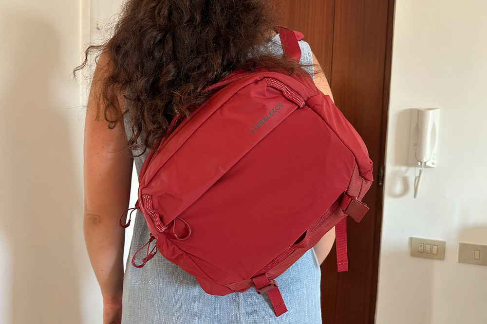 This was an extremely convenient and comfortable bag to have during a work trip (Alessia Armenise/The Independent)
