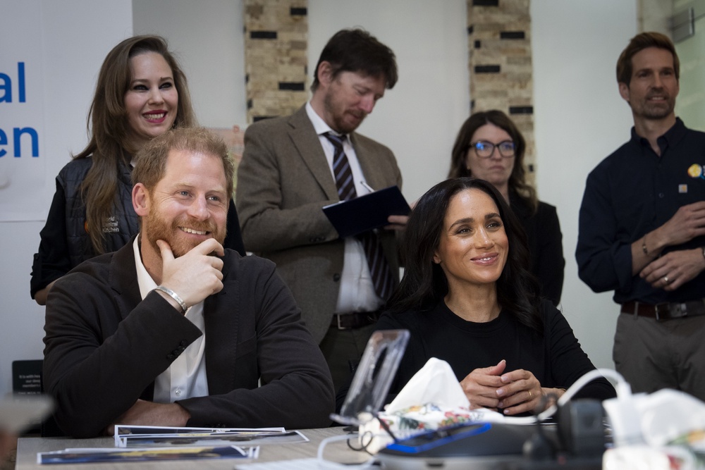 Harry and Meghan returned to the UK over the summer (Aaron Chown/PA) (PA Archive)