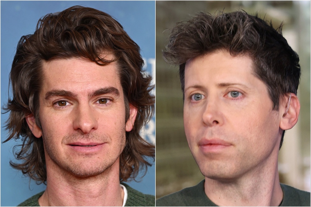 Andrew Garfield will play OpenAI CEO Sam Altman in the forthcoming movie ‘Artificial’ (Getty)