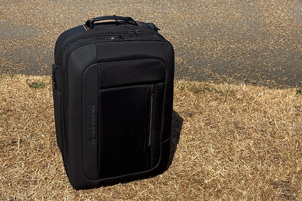 Having a backpack that also expands if needed is a great perk (Alessia Armenise/The Independent)