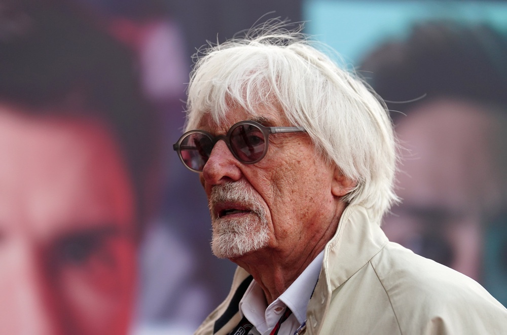Ecclestone, pictured at the Bahrain Grand Prix in 2023, ruled F1 for four decades (David Davies/PA) (PA Archive)