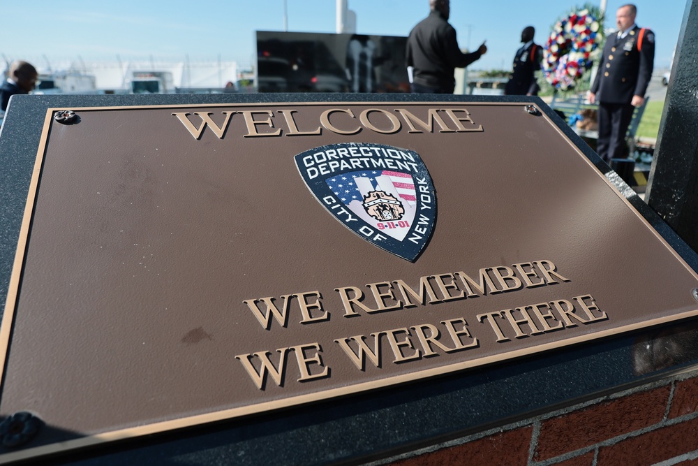 Mamdani has already attended several 9/11 memorials, including a service honoring first responders with the Department of Corrections September 4 (Getty)