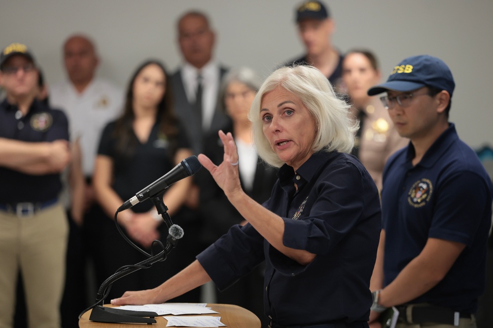 A 32-person NTSB team is on site investigating the crash (Getty)