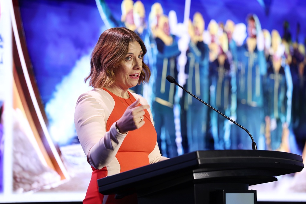 Australia's Minister for Communications and Sport, Anika Wells (Getty Images for AOC)